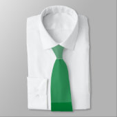 MINIMALISTISCHE, GRÜNE STRIPIERTE MONOGRAMM-INITIA KRAWATTE (Gebunden)
