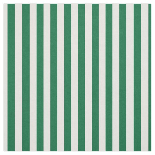 Minimalistische, grüne und weiße Streifen Stoff (Muster)