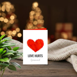 Minimalistische Grußkarte  Karte