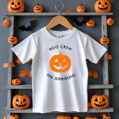 Minimalistische Halloween-Boo-Crew - Personalisier Kleinkind T-shirt