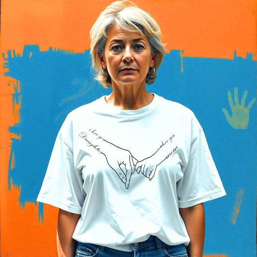 Minimalistische Handarbeit - Eine Linie Gezeichnet T-Shirt