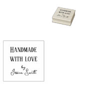 Minimalistische Handarbeit mit Liebe Stempel (Stempel)