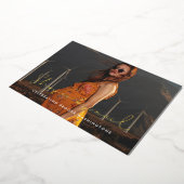 Minimalistische, handgeschriebene Baby-Dusche per Folieneinladung (Gedreht)