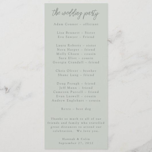 Minimalistische, handgezeichnet Reben weiße Farbe Programm (Rückseite)