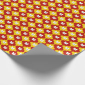 Minimalistische Hasen-Geschenkverpackung Geschenkpapier (Ecke)