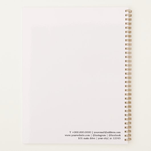 Minimalistische Hausreinigung - Ernennung Planer (Rückseite)