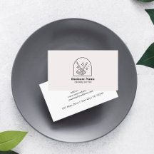 Minimalistische Hausreinigung Zuhause-Services Log