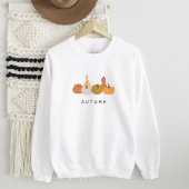Minimalistische Herbstpumpen Sweatshirt