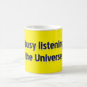 Minimalistische himmlische Kaffeetasse (Mittel)