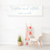Minimalistische Hochzeit Banner (Insitu)