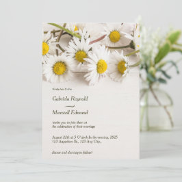 Minimalistische Hochzeit der Neuzeit Einladung
