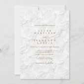 Minimalistische Hochzeit Einladung (Vorderseite)