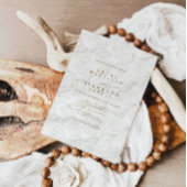 Minimalistische Hochzeit Einladung