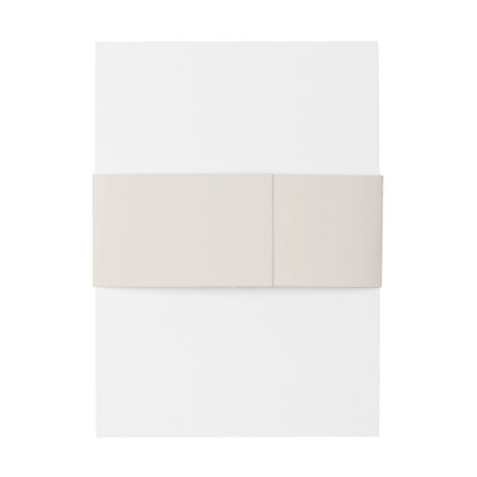 Minimalistische Hochzeit Einladungsbanderole (Rückseitenbeispiel)