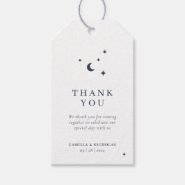 Minimalistische Hochzeit Geschenkanhänger