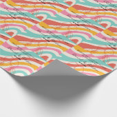 Minimalistische Hochzeit Geschenkpapier (Ecke)