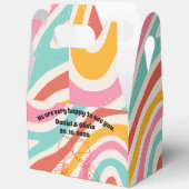 Minimalistische Hochzeit Geschenkschachtel (Offen)