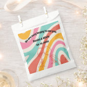 Minimalistische Hochzeit Geschenktütchen (Ausgeschnitten)