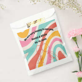 Minimalistische Hochzeit Geschenktütchen
