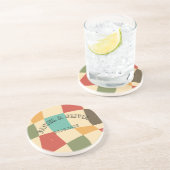 Minimalistische Hochzeit Getränkeuntersetzer (Seite)