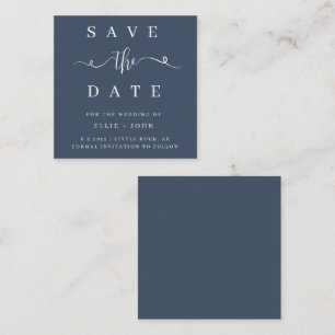 MINIMALISTISCHE Hochzeit im HAUSHALT Sichern Sie d Mitteilungskarte