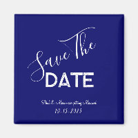 Minimalistische Hochzeit in Blau und Weiß speicher