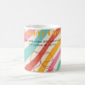 Minimalistische Hochzeit Kaffeetasse (Mittel)