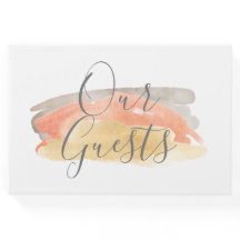 Minimalistische Hochzeit mit hübscher Wasserfarbe