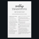 Minimalistische Hochzeit Traditionen Duschgame Fly Flyer<br><div class="desc">Genießen Sie Ihr Brautparty mit diesen einfachen und niedlichen Spielen. Karo unsere Kollektion für mehr Brautparty Spiele im selben Stil. Bitte beachten Sie,  dass diese Spiele nicht bearbeitet werden können.</div>
