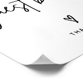 Minimalistische Hochzeit | Unser Gästebuch untersc (Ecke)