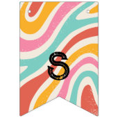 Minimalistische Hochzeit Wimpelkette (Zweite Fahne)