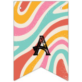 Minimalistische Hochzeit Wimpelkette (Dritte Fahne)