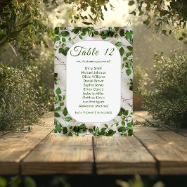 Minimalistische Hochzeitskarte für Grünfolien Einladung