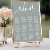 Minimalistische Hochzeitskarte Poster
