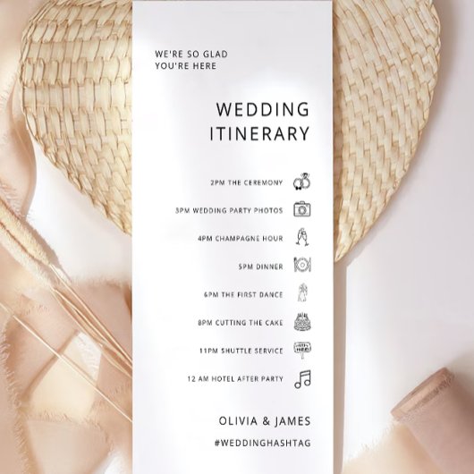 Minimalistische Hochzeitsplanung, Empfang