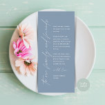 Minimalistische Hochzeitsplatteinstellung Dankesch Programm<br><div class="desc">Die perfekte Touch für Ihren Hochzeitsempfang - unsere elegante Hochzeitskarte - Danke Place Setting Cards! Diese Karten sind so konzipiert, dass Sie jeden Gast an Ihrem besonderen Tag herzlich willkommen heißen. Sie sind der ideale Weg, um Ihren Tischen eine persönliche Touch hinzuzufügen. Diese Orts-Einstellungskarten sind einfach zu bedienen - einfach...</div>