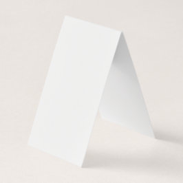 Minimalistische Hochzeitsplatzkarte mit Bogen Visitenkarten