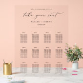 Minimalistische Hochzeitsstift Akryllisches Zeiche Acrylschild (Hochzeit)