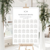 Minimalistische Hochzeitsstipps für 30 Tische Poster