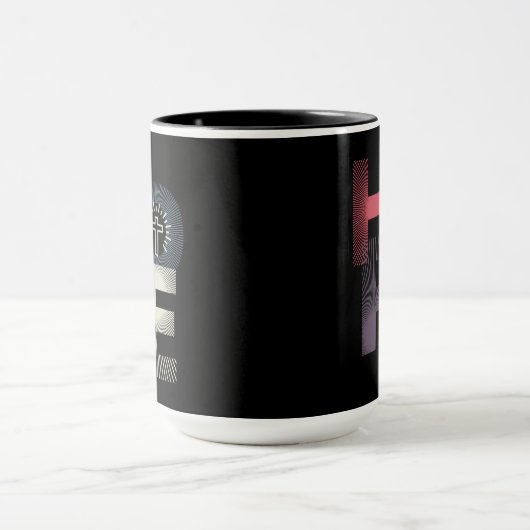 Minimalistische Hoffnung Tasse (Zentrum)