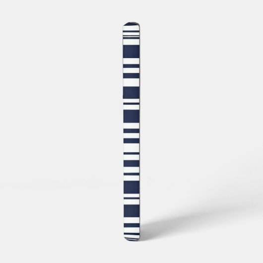 Minimalistische horizontale Streifen Samsung Galaxy Hülle (Linke Seite)