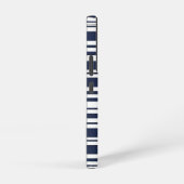 Minimalistische horizontale Streifen Samsung Galaxy Hülle (Rechte Seite)