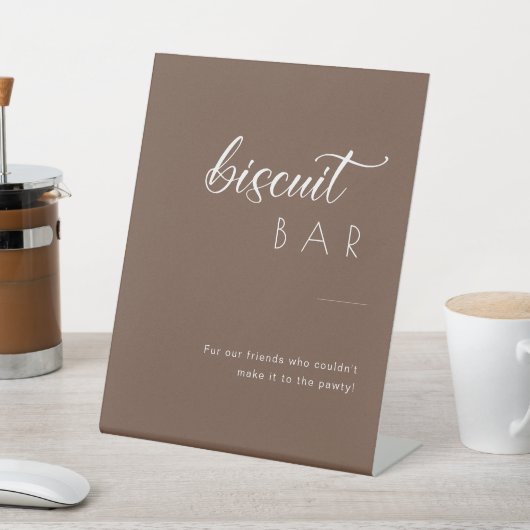 Minimalistische Hunde Leckerei Gefallen Biscuit Ba Sockelschild (In SItu)