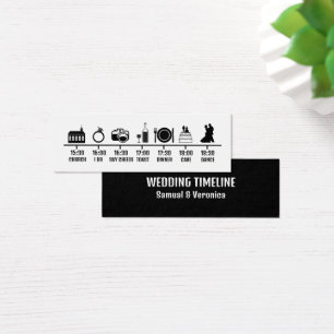Minimalistische Icon Wedeltime Mini Card