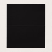 Minimalistische Imitate aus Metall, goldfarbener F Visitenkarten (Innenseite Aufgefaltet)