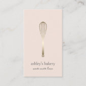 Minimalistische Imitate Goldbrasse Visitenkarte (Vorderseite)