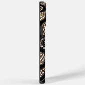 Minimalistische Imitate Leder Abstrakt mit Individ Case-Mate iPhone Hülle (Rückseite / Rechts)