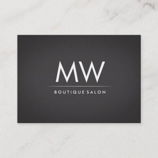 Minimalistische Imitate Visitenkarte (Vorderseite)