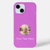 Minimalistische individuell anpassbare Schutzabdec Case-Mate iPhone Hülle (Rückseite)