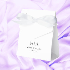 Minimalistische Initialen Saubere Weiße Elegante K Geschenkschachtel